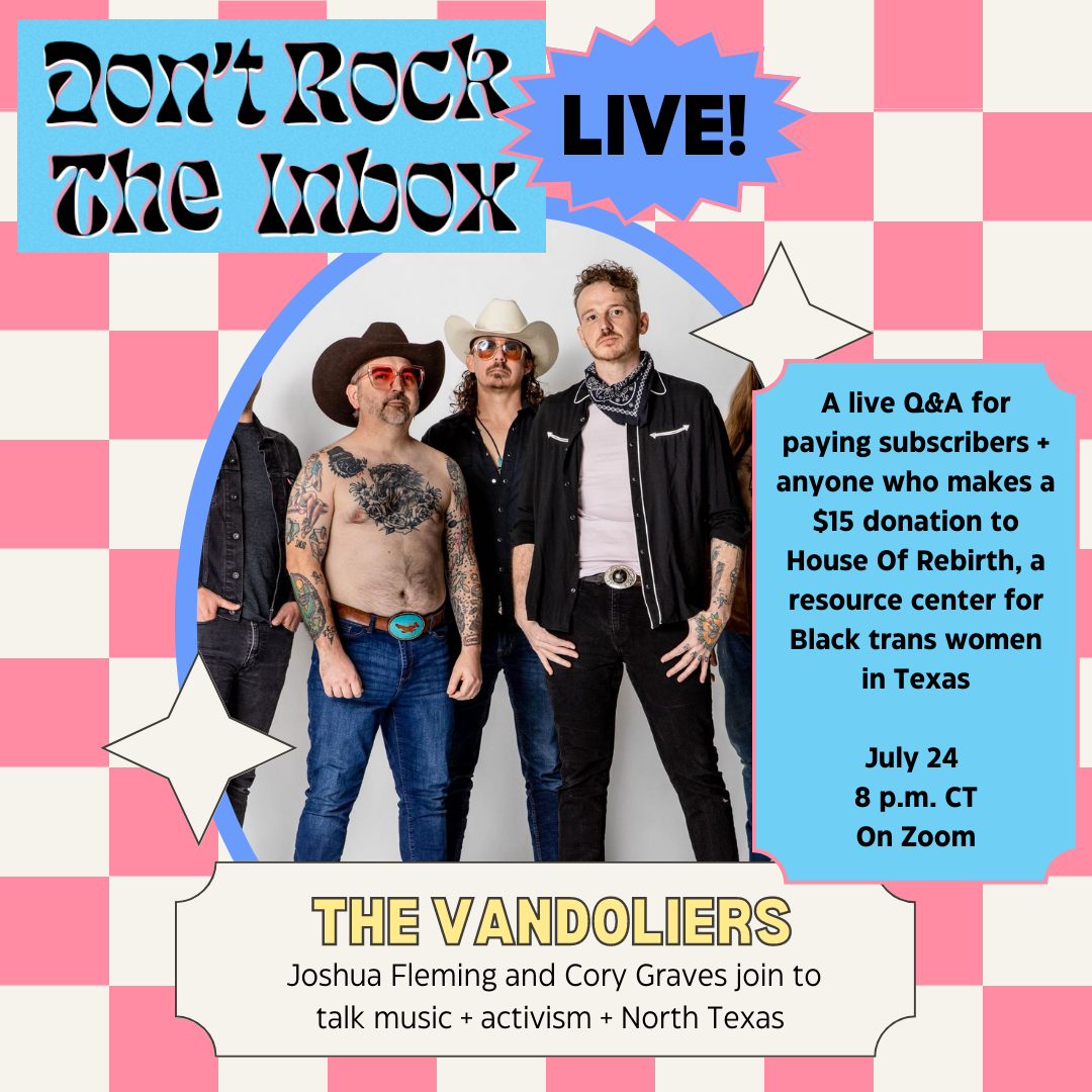 TODAY: Live Q & A with The Vandoliers!