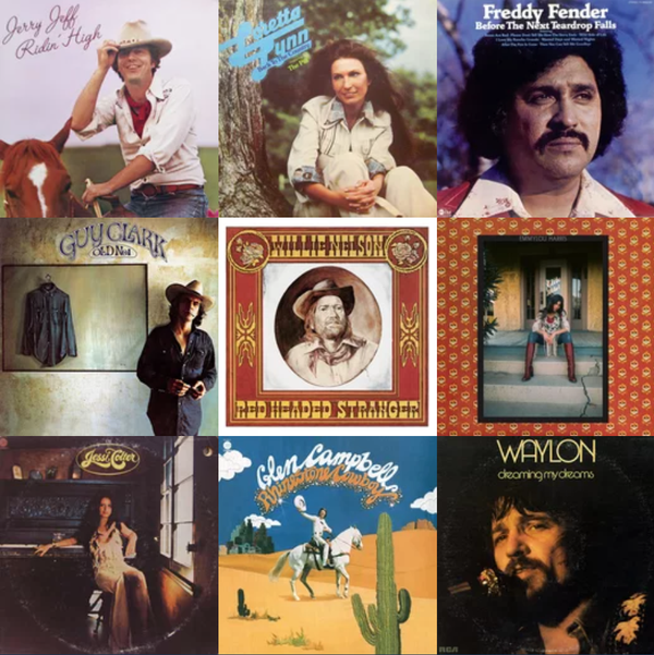 14 Essential 1975 Country Albums