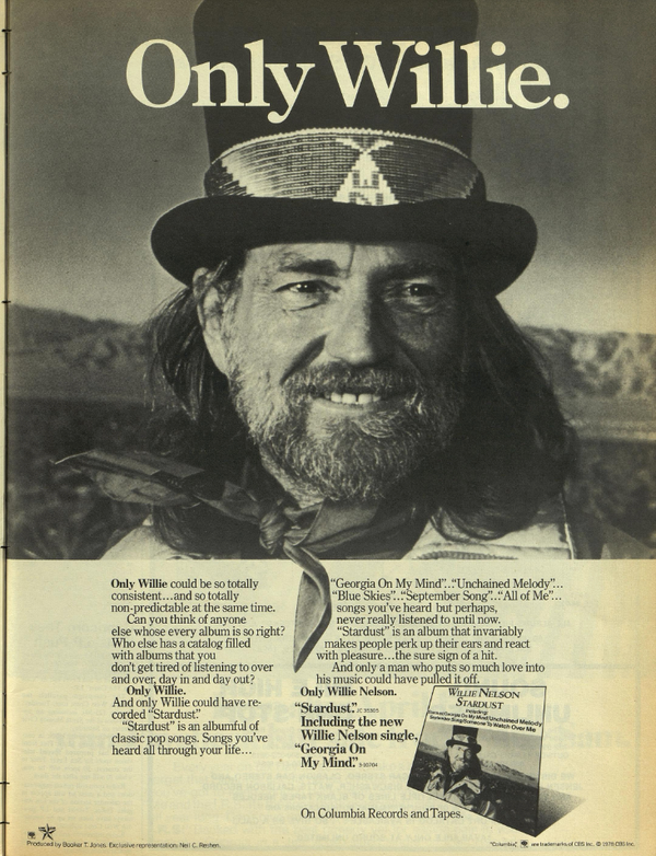 Willie Nelson's Crate-Digging and 'Stardust'