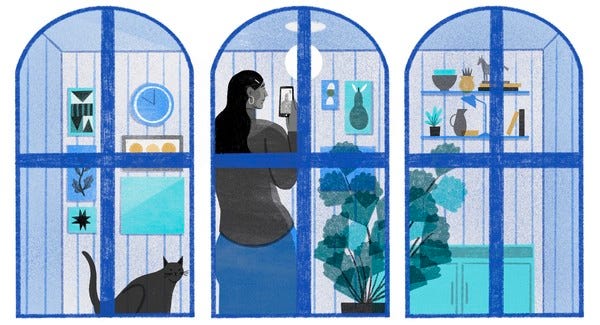 Women living alone during coronavirus