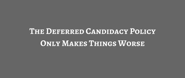 Barista Magazine on the Just-Announced WCE Deferred Candidacy Policy