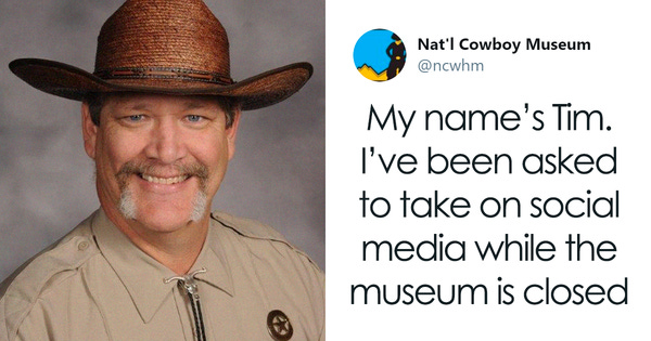 Cowboy Museum Puts Their Head Of Security In Charge Of Their Twitter, And His Tweets Are Hilariously Wholesome