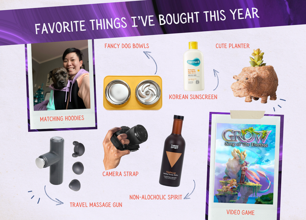 Favorite things I’ve bought this year