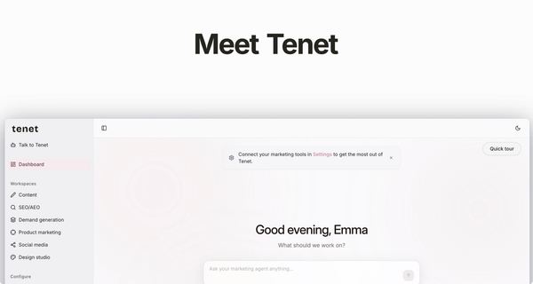 April 2026: The biggest Tenet update yet