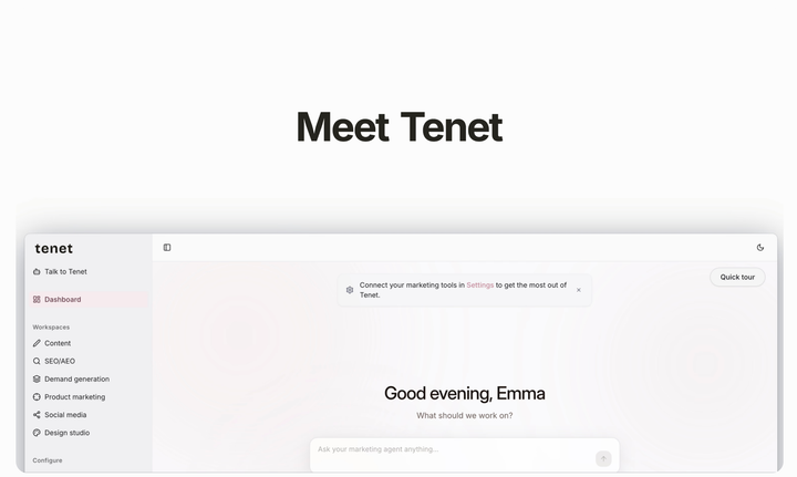 April 2026: The biggest Tenet update yet