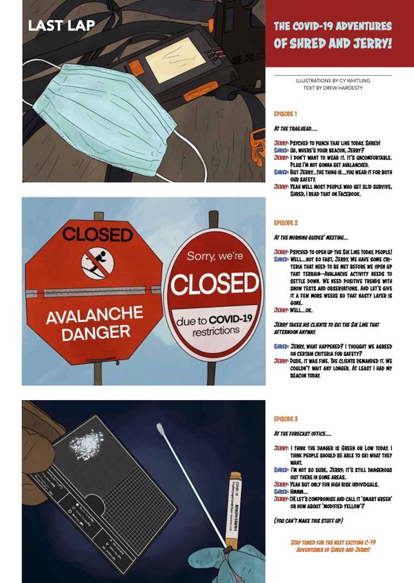 A Ski Guide and an Epidemiologist Walk into a Bar