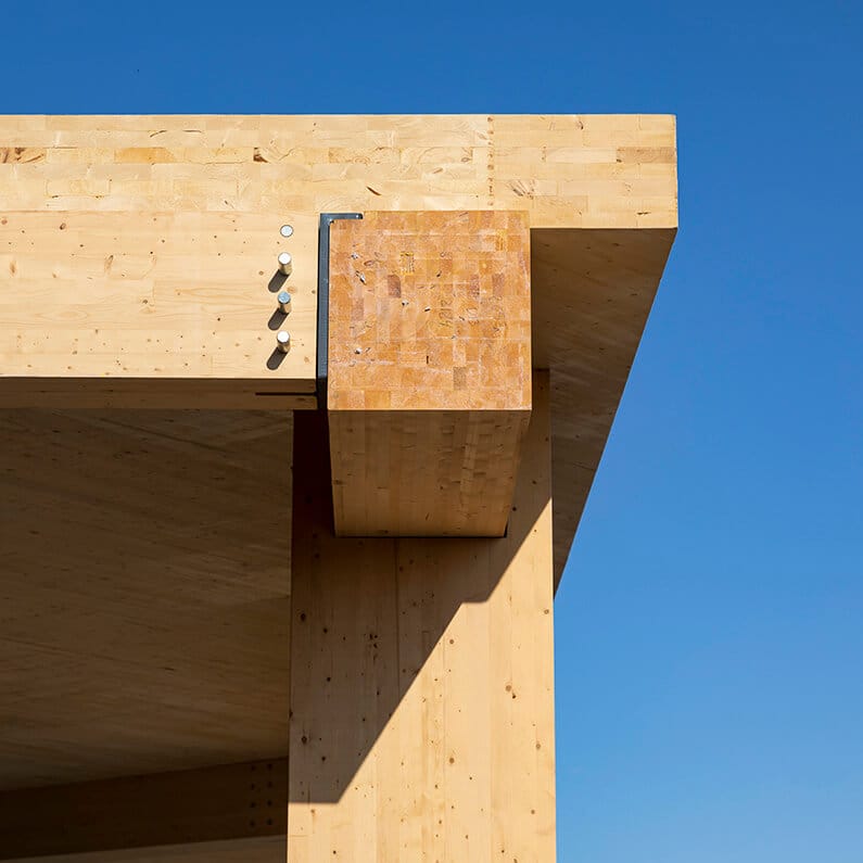 Mass timber makes 1 De Haro lighter, more sustainable, quicker to construct, and more beautiful than a steel or concrete building.