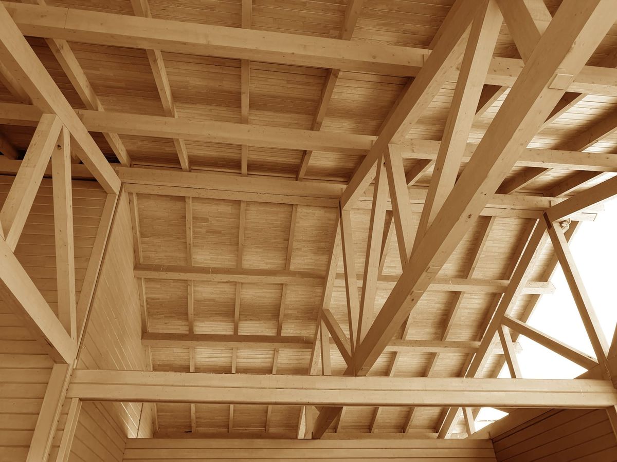 An example of mass timber construction.
