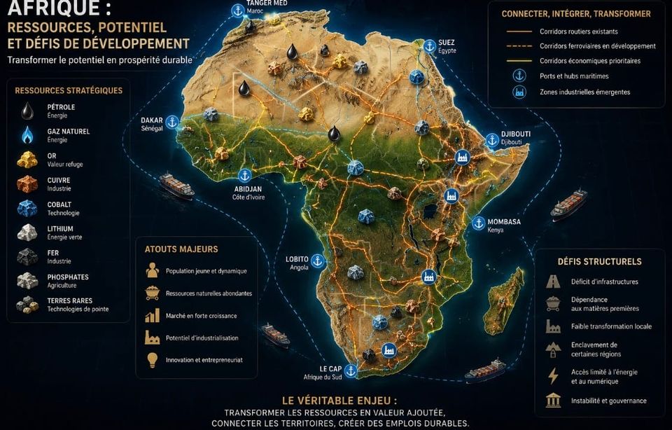L’Afrique face au piège de la croissance sans transformation.