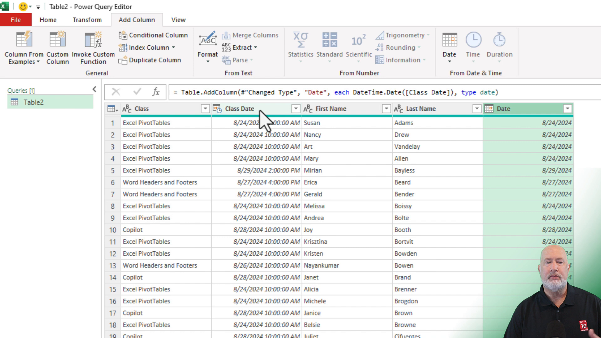 Using Power Query to extract time Using Power Query to extract time