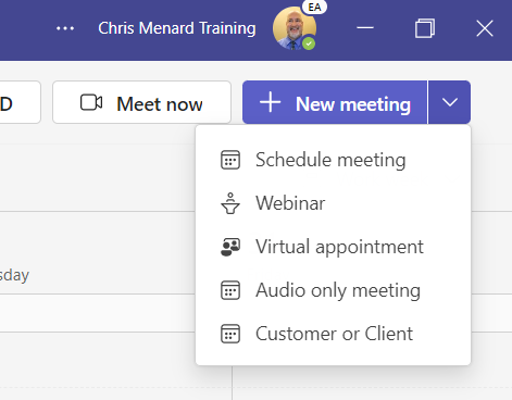 Teams Virtual Appointment