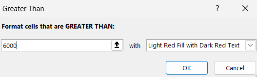 Conditional Formatting over 6,000