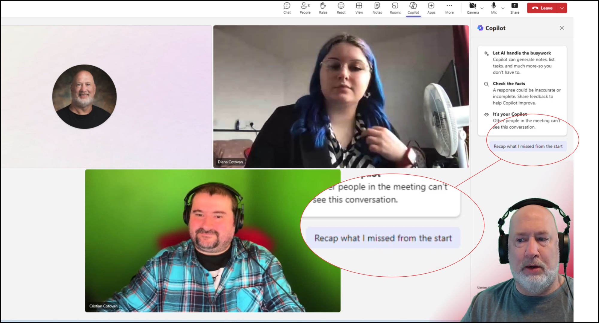 Copilot in Teams - Recap what I missed