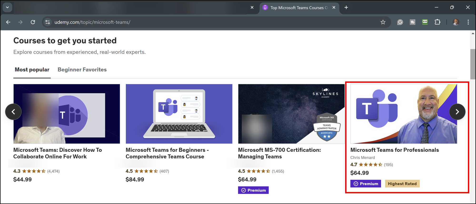 Microsoft Teams for Professionals - Udemy Business - Chris Menard