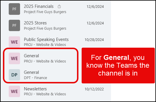 General Channel - View Channels Only