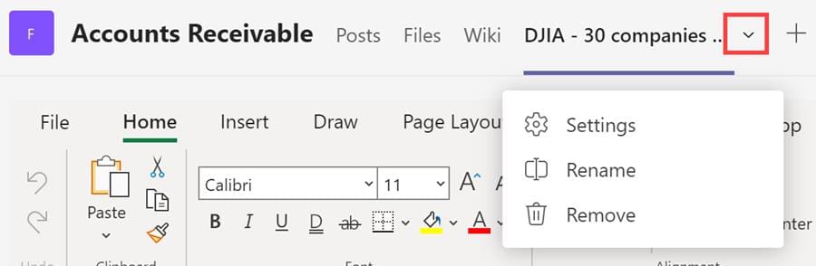 Teams channel rename or remove