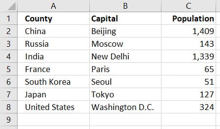 Excel Data VLOOKUP