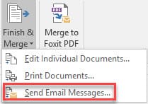Mail Merge 5