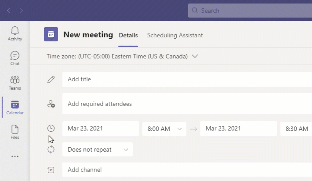 The new look sidebar in Microsoft Teams The new look sidebar in Microsoft Teams
