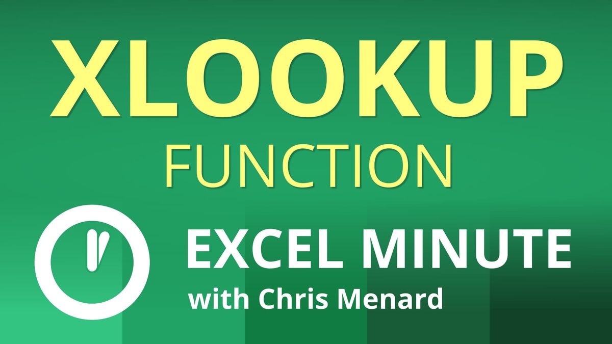How to use XLOOKUP function in Excel