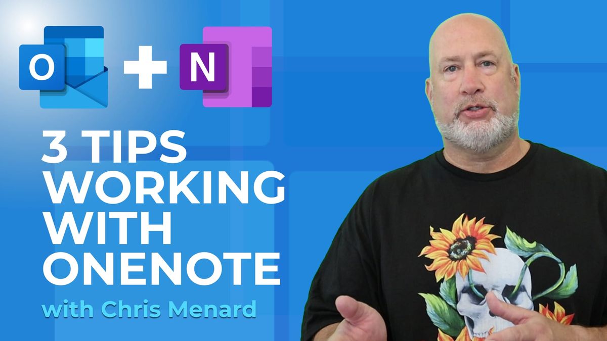 3 AWESOME TIPS when working with OneNote & Outlook