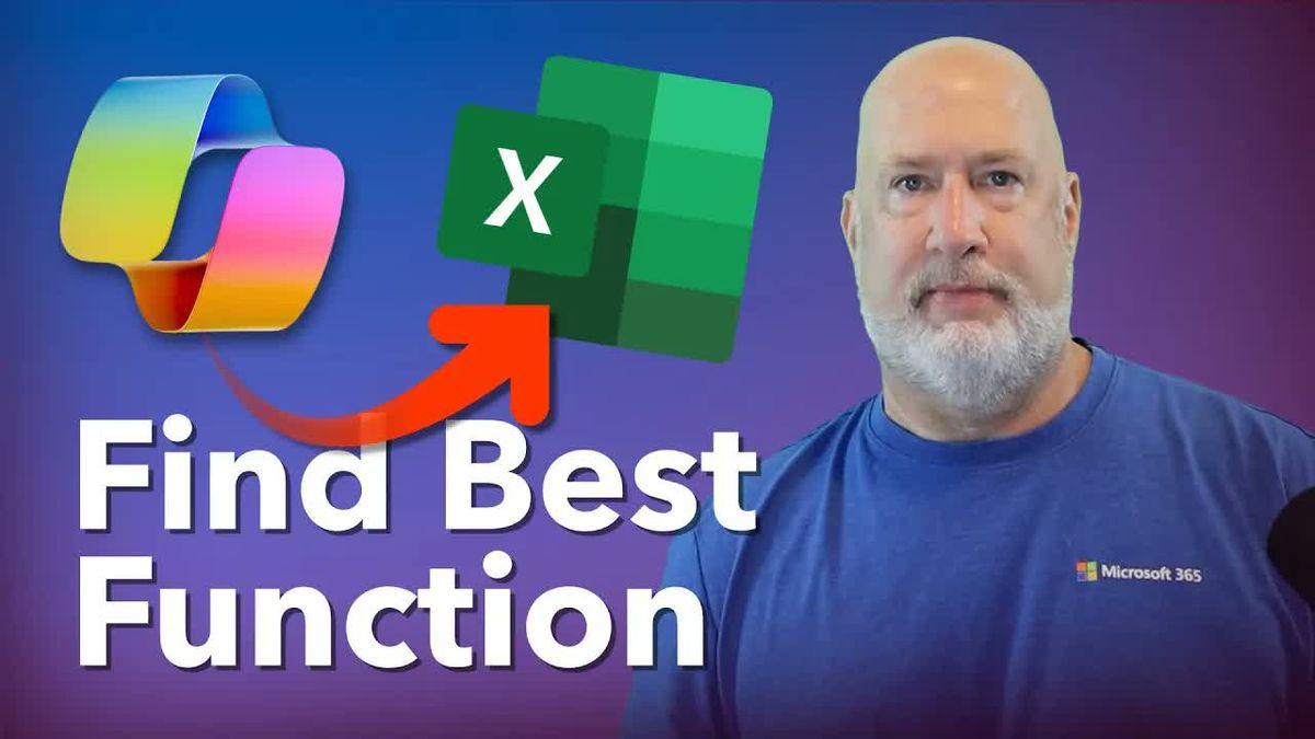 How Copilot Chat Finds the Best Excel Function for Any Task