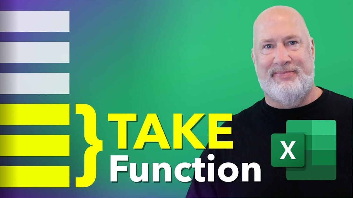 How to Use the TAKE Function in Microsoft Excel