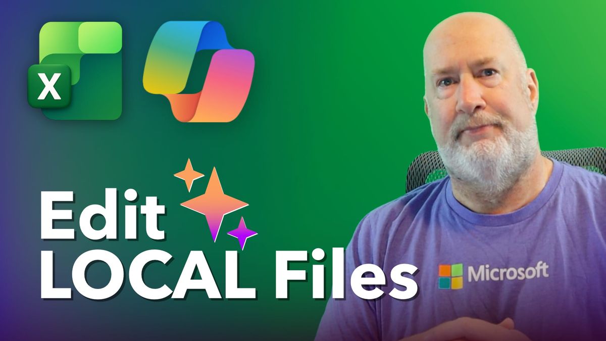 Excel Copilot Now Works on Local Files (Edit with Copilot)