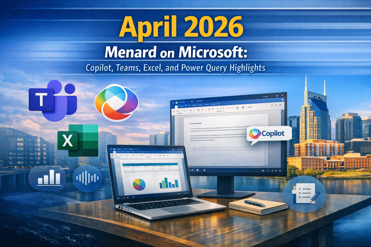 April 2026 Blog Roundup: Microsoft 365 Copilot, Teams, Excel, and Word