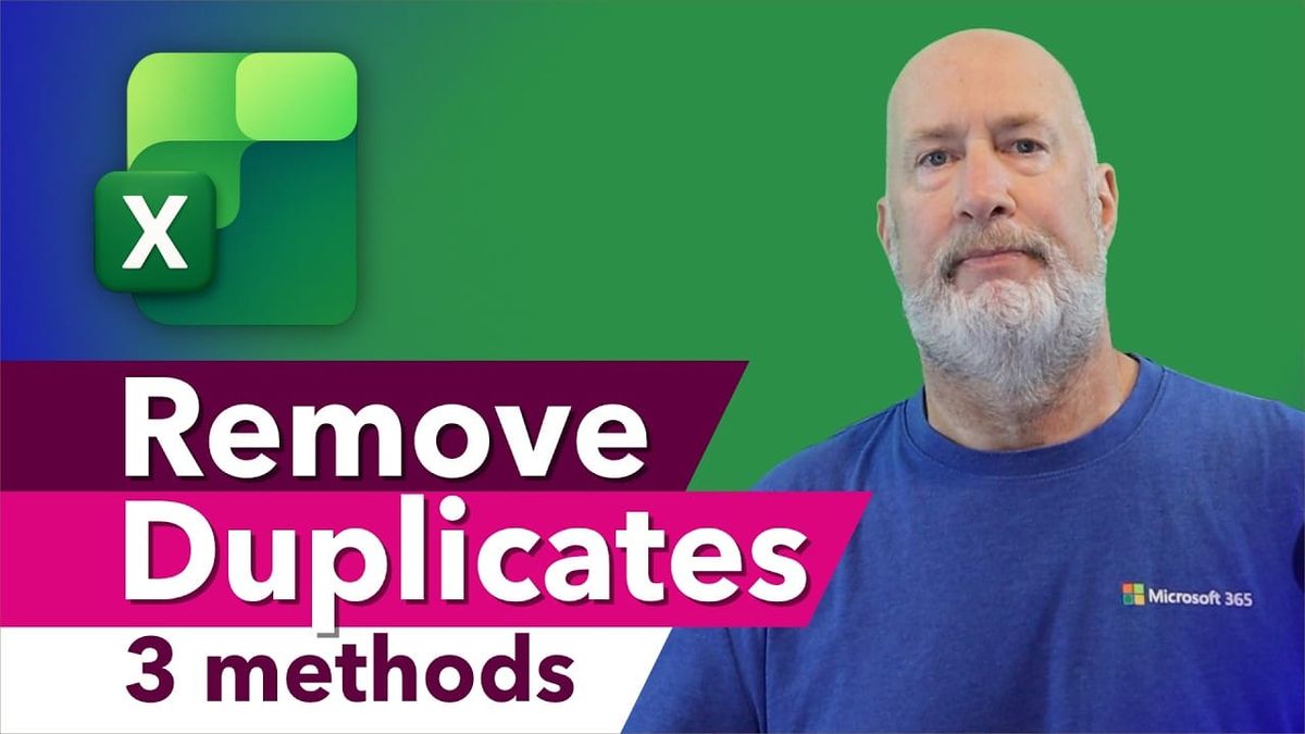 Find and Remove Duplicates in Excel: 3 Methods with UNIQUE, VSTACK, and TEXTJOIN
