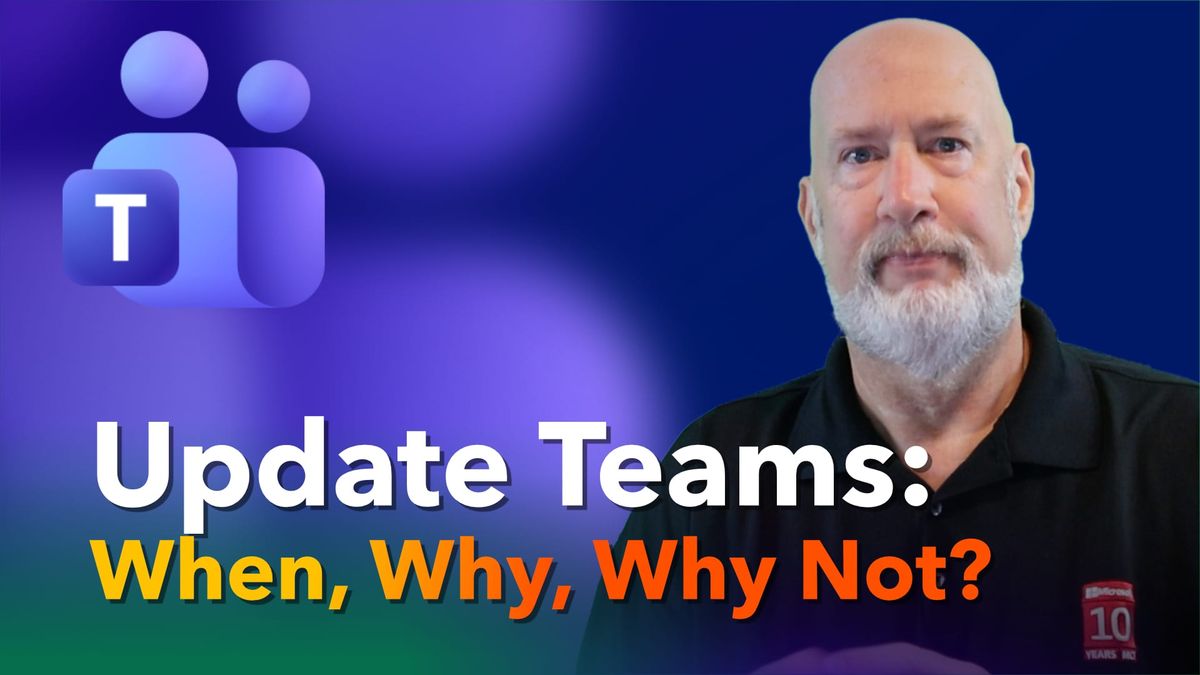 Microsoft Teams Update button in the desktop app