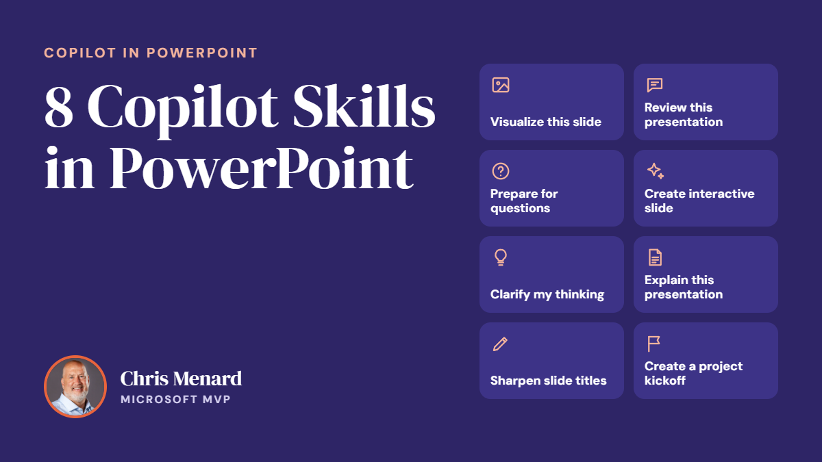Copilot Skills in PowerPoint - Live Stream on October 20, 2026