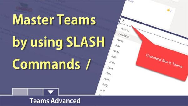 Use the Command Box to master Microsoft Teams