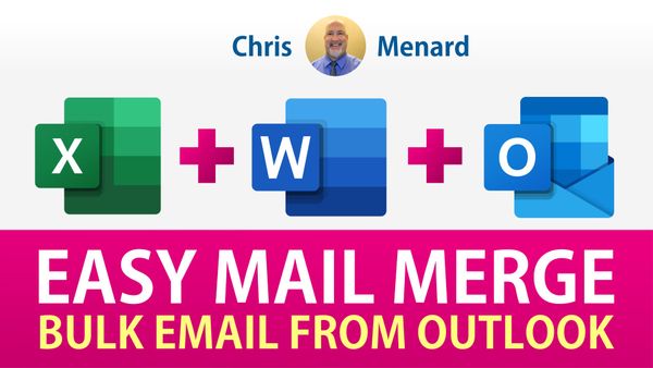 Email Mail Merge: Personalized Emails Using Excel - Word & Outlook