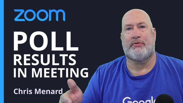 Zoom Polling - View all poll results at one time during a meeting