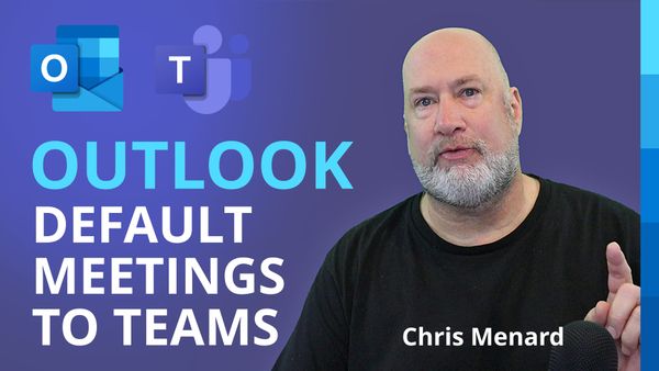 Outlook - make Teams Meeting the default and Meet Now Feature
