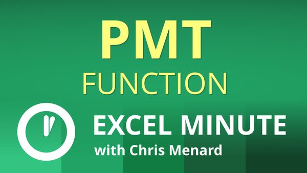 PMT Function in Excel - how to use it to calculate loan payment