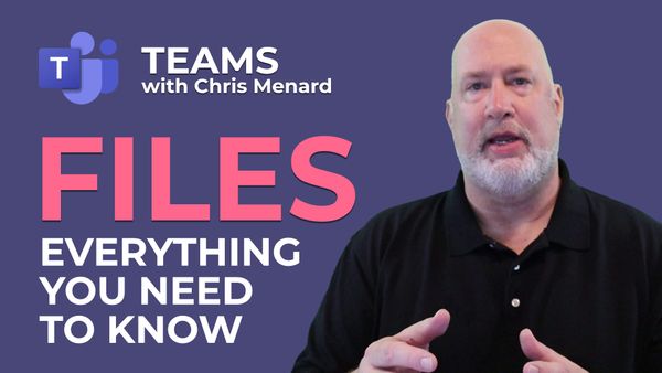 Teams - Files app to find files in Teams chat, channels, downloads, and OneDrive