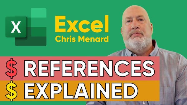 Excel - switch between relative, absolute, and mixed references
