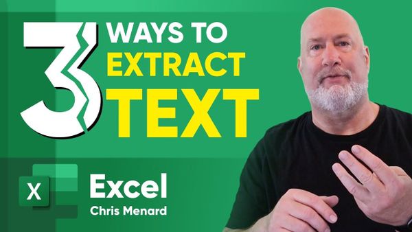 Microsoft Excel: 3 Cool methods to extract text from the beginning of a text string