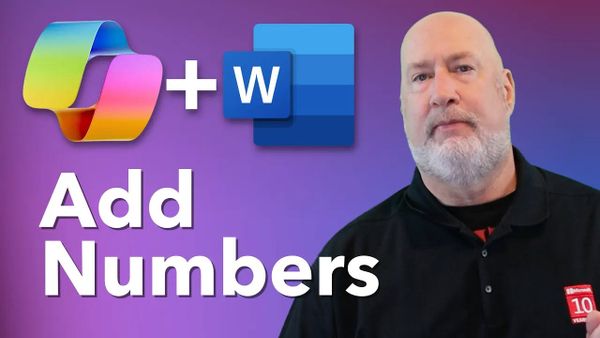 Copilot in Word: Quickly Add Numbers with Ease