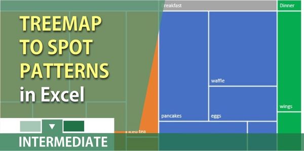 Create a treemap in Excel to spot patterns