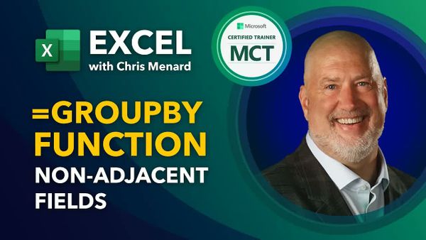 How to Use GROUPBY with HSTACK for Non-Adjacent Columns in Excel