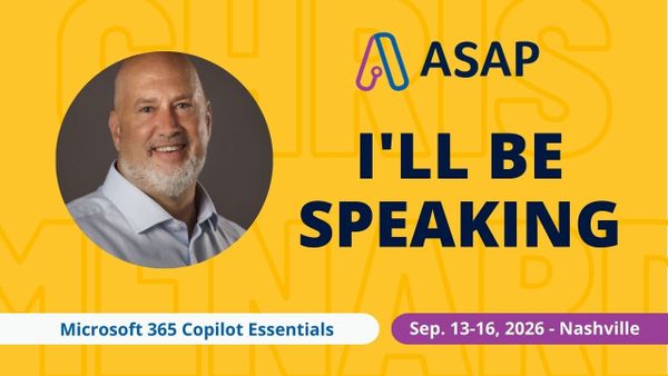 Join Me at the Administrative Professional Conference (APC) 2026 in Nashville for M365 Copilot Essentials