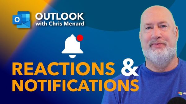 Outlook: Reactions, Notifications, and At Mentions Explained