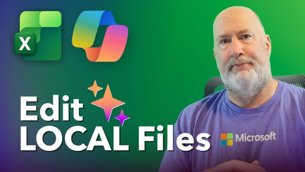 Excel Copilot Now Works on Local Files (Edit with Copilot)