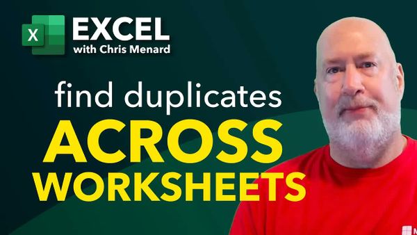 How to Find Duplicates Across Excel Worksheets Using COUNTIF