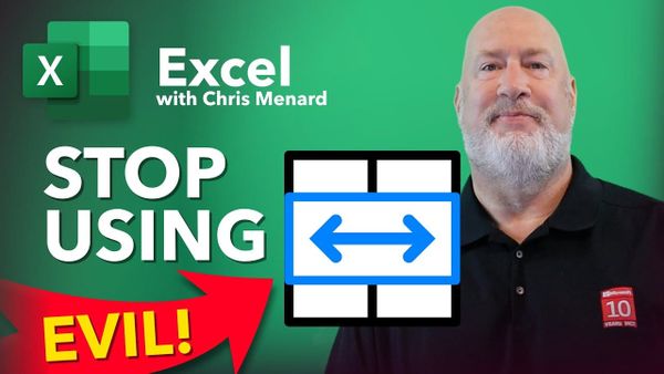 Why Excel's Merge and Center Is EVIL (And How to Fix It)