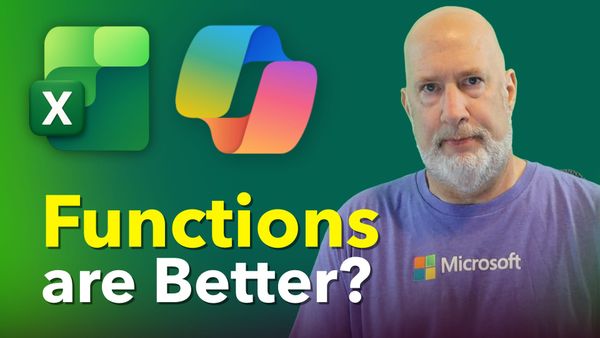 Copilot in Excel: When to Use a PivotTable vs Functions