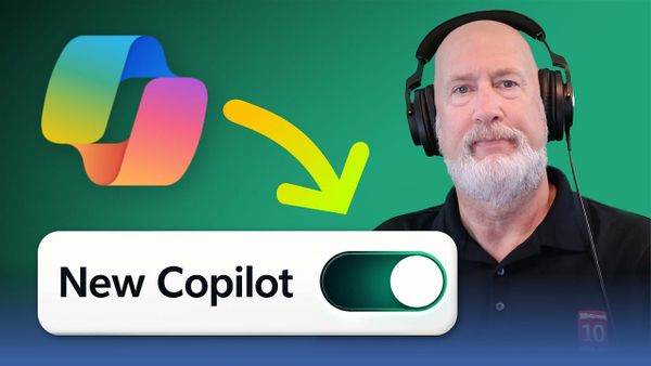 Copilot Chat: How to Toggle Between Work IQ and the Work and Web View